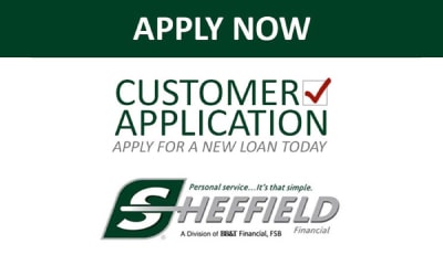 Shiefield Financing Banner